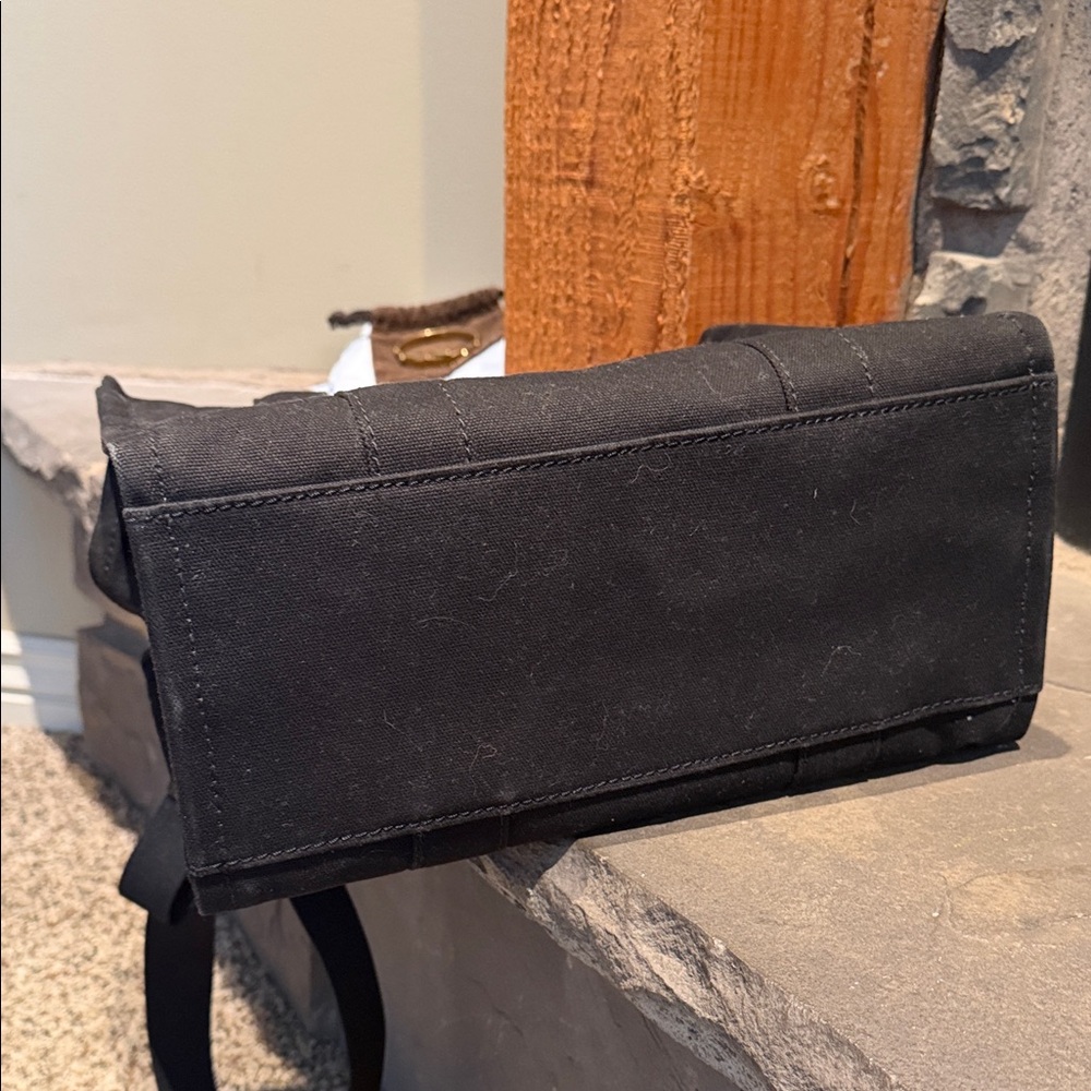 Marc Jacobs Black Canvas Tote Bag - Picture 5 of 10